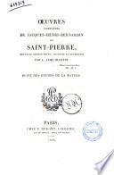 Oeuvres completes de Jacques-Henri-Bernardin de Saint-Pierre.Nouvelle edition revue,corrigee et augmentee par L.Aime Martin...Tome premier \-douzieme!