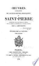 Oeuvres complètes de Jaques-Henri-Bernardin de Saint-Pierre
