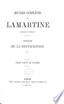 Oeuvres complètes de Lamartine, publiées et inédites