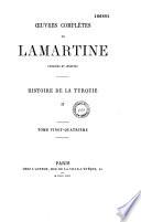 Oeuvres complètes de Lamartine publiées et inédites