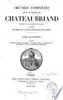 Oeuvres complètes de M. le Vicomte de Chateaubriand
