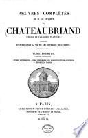 Oeuvres complètes de M. le vicomte de Chateaubriand ...