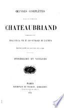 Oeuvres complètes de M. le vicomte de Chateaubriand