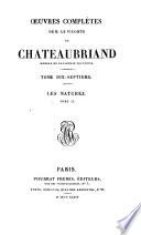 Oeuvres complètes de M. le Vicomte de Chateaubriand: Les Natchez