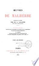 Oeuvres complètes de Malherbe