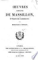Oeuvres complètes de Massillon, évêque de Clermont