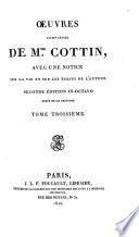 Oeuvres complètes de Mme. Cottin: Amélie Mansfield