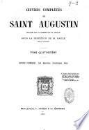 Oeuvres complètes de Saint Augustin