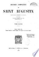 Oeuvres complètes de Saint Augustin