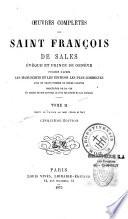 Oeuvres complètes de Saint François de Sales