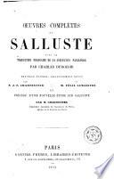 Oeuvres complètes de Salluste
