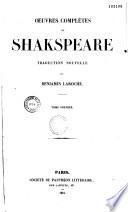 Oeuvres complètes de Shakespeare