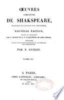 Oeuvres complètes de Shakespeare