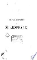 Oeuvres complétes de Shakspeare, 2