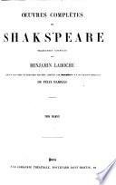 Oeuvres complètes de Shakspeare