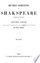 Oeuvres complètes de Shakspeare