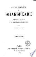 Oeuvres complètes de Shakspeare [sic], 6