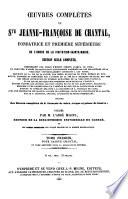 Oeuvres complètes de Ste. Jeanne Françoise de Chantal