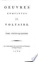 Oeuvres completes de Voltaire: Ancien Testament