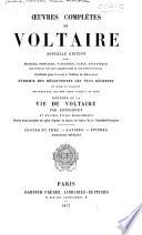 OEuvres complètes de Voltaire: Contes en vers. Satires. Épîtres. Pośies mêlées. 187