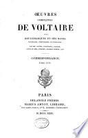 Oeuvres complètes de Voltaire: Correspondance