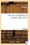 Oeuvres Complètes de Voltaire