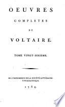 Oeuvres Completes De Voltaire
