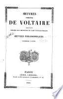 Oeuvres Completes de Voltaire