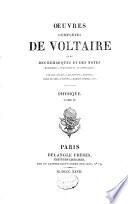 Oeuvres complètes de Voltaire: Physique
