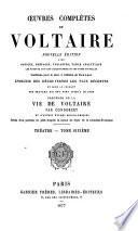 Oeuvres complètes de Voltaire: Théâtre. 1877