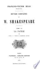 Oeuvres complètes de William Shakespeare