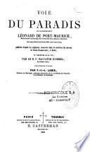 Oeuvres complètes du bienheureux Léonard de Port-Maurice,....