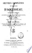 Oeuvres complètes du chancelier d'Aguesseau ... Tome premier [-seizième] ...