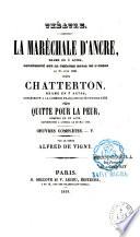 Oeuvres complètes du comte Alfred de Vigny