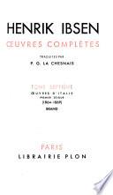 Oeuvres complètes