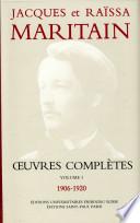 Oeuvres complètes