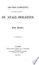 Oeuvres complètes
