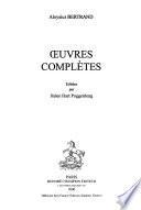 Oeuvres complètes