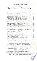 Oeuvres complétes