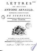 Oeuvres complètes (y compris la perpétuité de la foi et la vie de l'auteur)