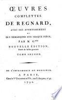 Oeuvres Complettes De [Jean François] Regnard