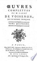 Oeuvres Complettes De M. L'Abbé De Voisenon, De L'Académie Francoise