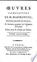 OEUVRES COMPLETTES DE M. MARMONTEL