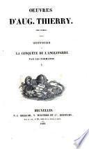 Oeuvres d'Auguste Thierry