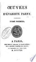 Oeuvres d'Evariste Parny: Poésies érotiques