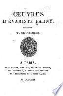 Oeuvres d'Evariste Parny ...: Poésies érotiques