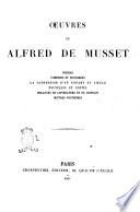 Oeuvres de Alfred de Musset