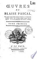 Oeuvres de Blaise Pascal