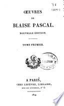 Oeuvres de Blaise Pascal