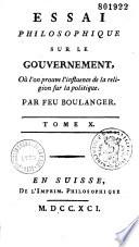 Oeuvres de Boulanger ...